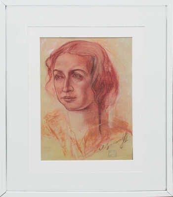 Неизвестный художник. Женский портрет 